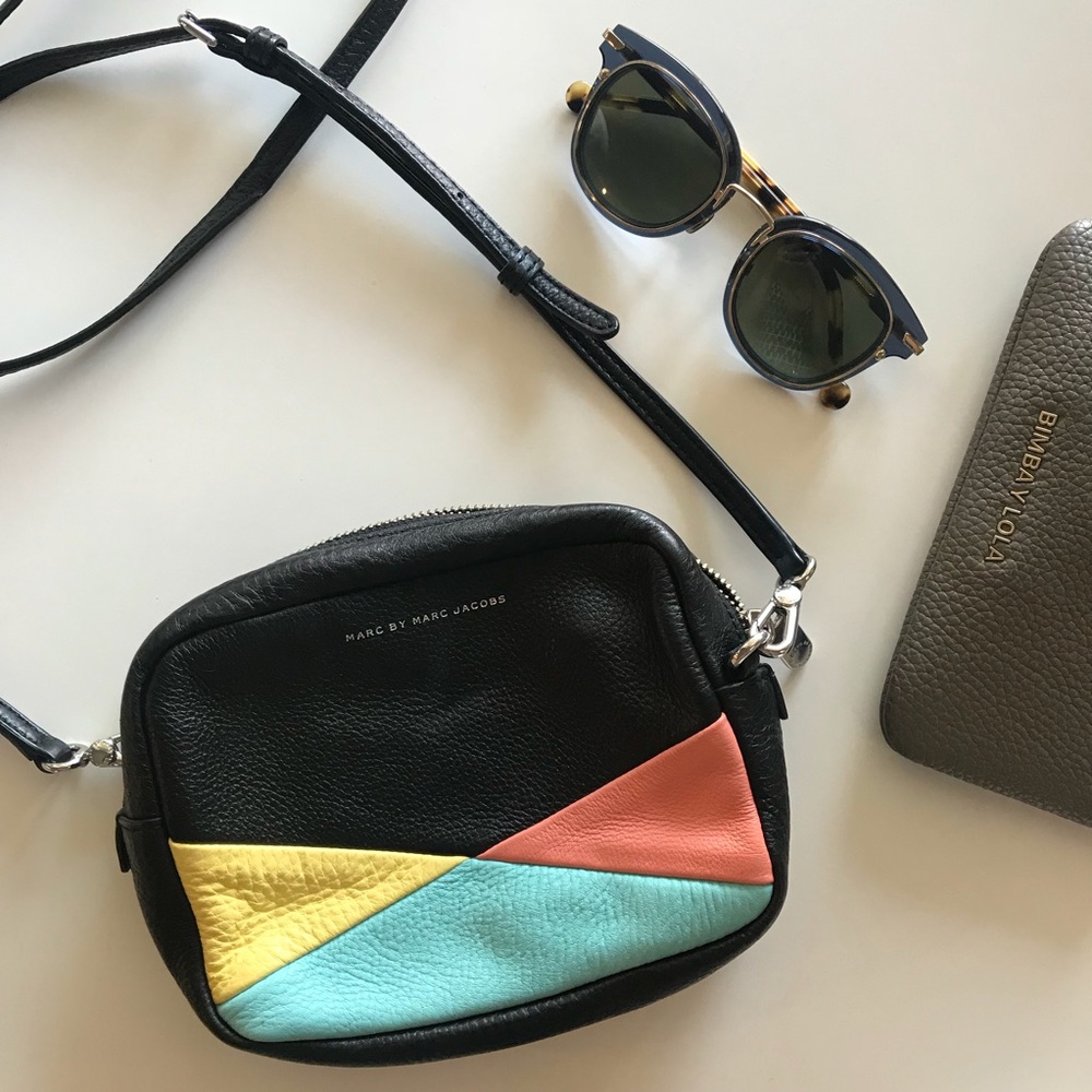Marc Jacobs small leather crossbody.